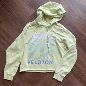 Peloton Raw Hem Hoodie